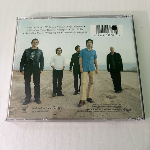 Train Drops of Jupiter CD Album Music Band 2001 Sony Music 00s Pop Rock - Picture 3 of 4